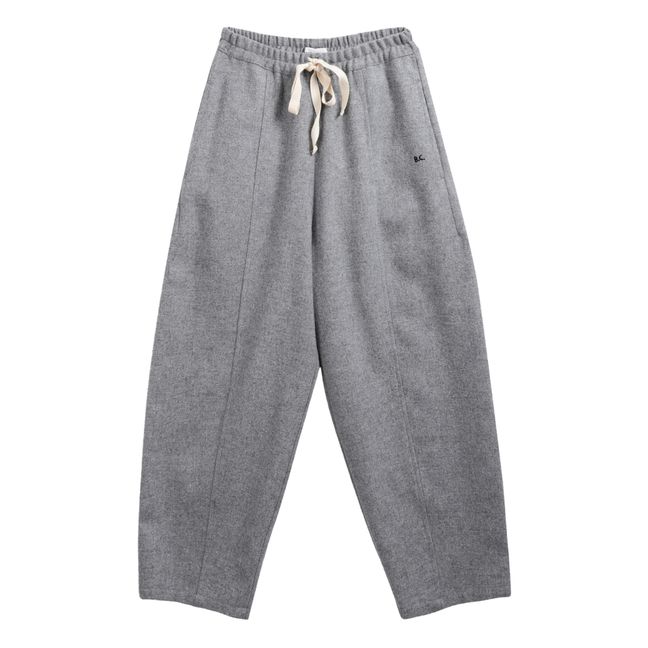 Pantalon Oversize Coton Bio - Collection Adulte - Gris chiné