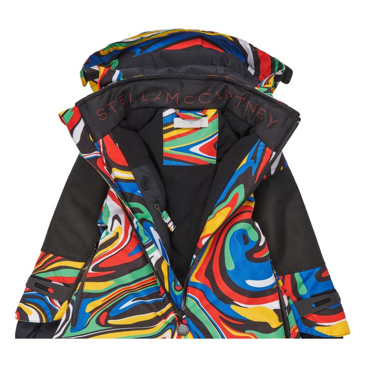 Stella McCartney Kids - Tuta impermeabile in poliestere riciclato -  Collezione Sci - - Nero