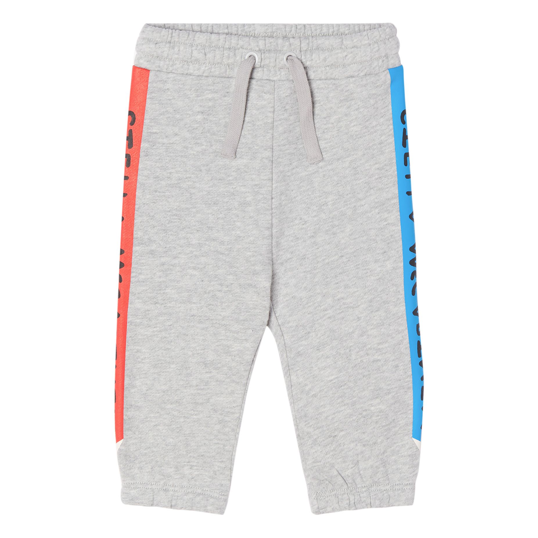 Pencils Organic Cotton Jogging Bottoms Heather grey Stella McCartney