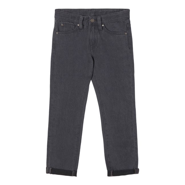 Pantaloni, modello: Slim, in cotone bio Denim nero