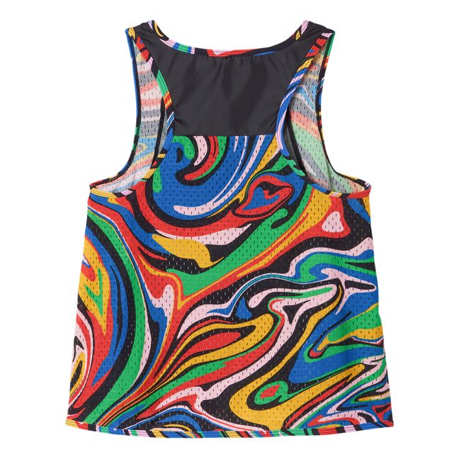 Recycled Polyester Tank Top - Active Wear Collection - Black