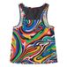 Recycled Polyester Tank Top - Active Wear Collection - Black- Miniature produit n°1