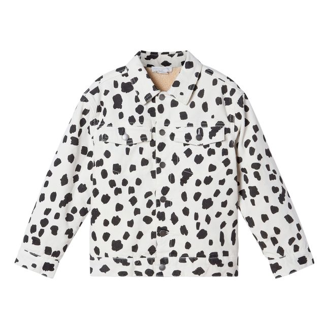 Dalmatian Lined Corduroy Jacket Ecru