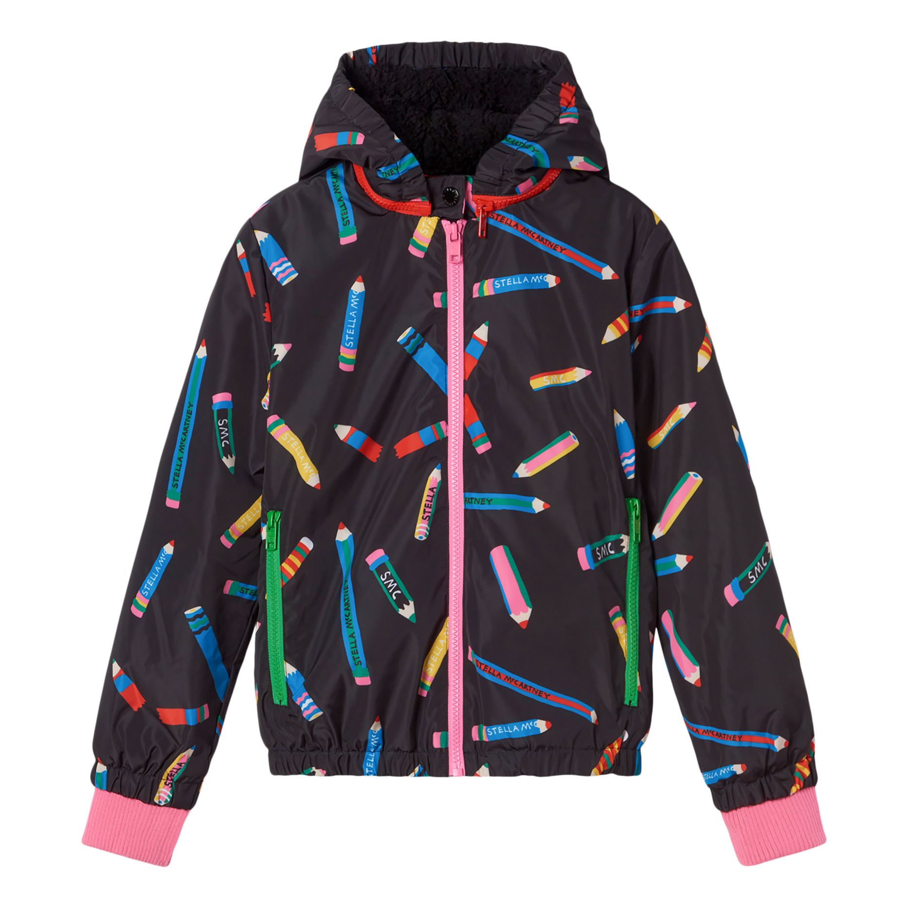 Pencils Recycled Polyester Jacket Black 