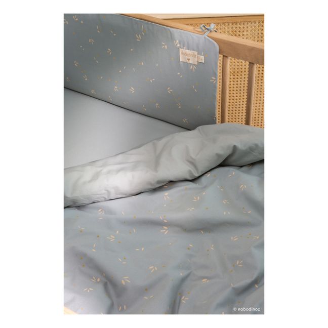 Himalaya Willow Organic Cotton Bedding Set | Azzurro fiordaliso