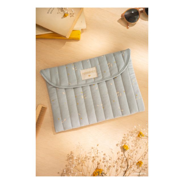 Bagatelle Willow Organic Cotton Pouch | Pale blue