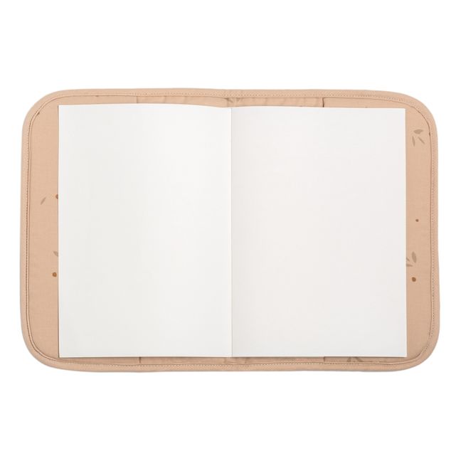 Custodia libretto sanitario Poema in cotone bio | Nude