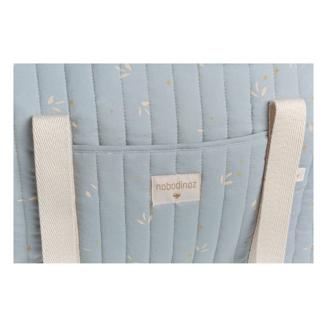 Paris Willow Organic Cotton Maternity Bag | Pale blue