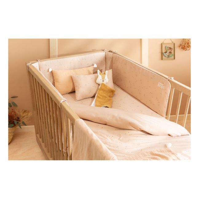 Nest Organic Cotton Bed Bumber | Nude