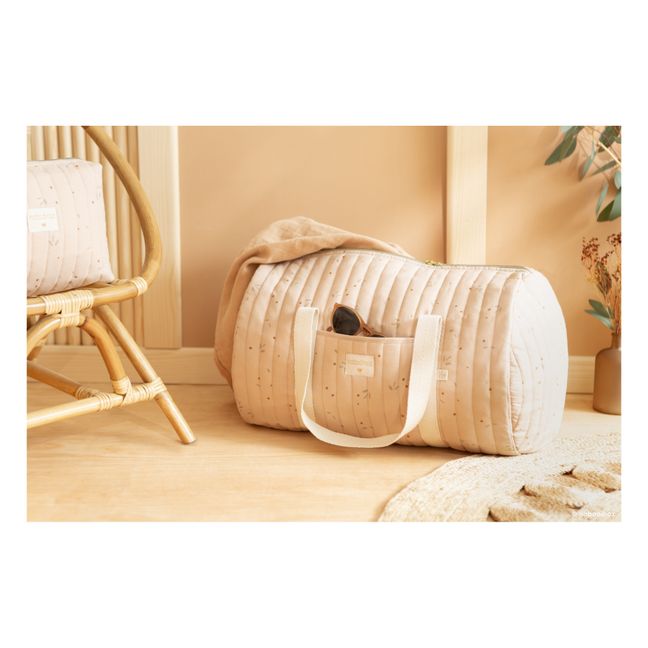 Borsa week-end New York Willow in cotone bio | Nude