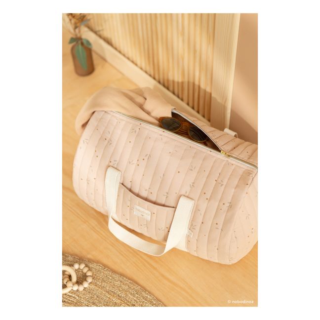Borsa week-end New York Willow in cotone bio | Nude