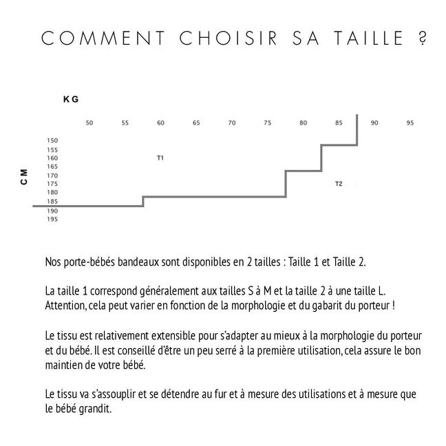 Echarpe de portage en coton bio | Blanc