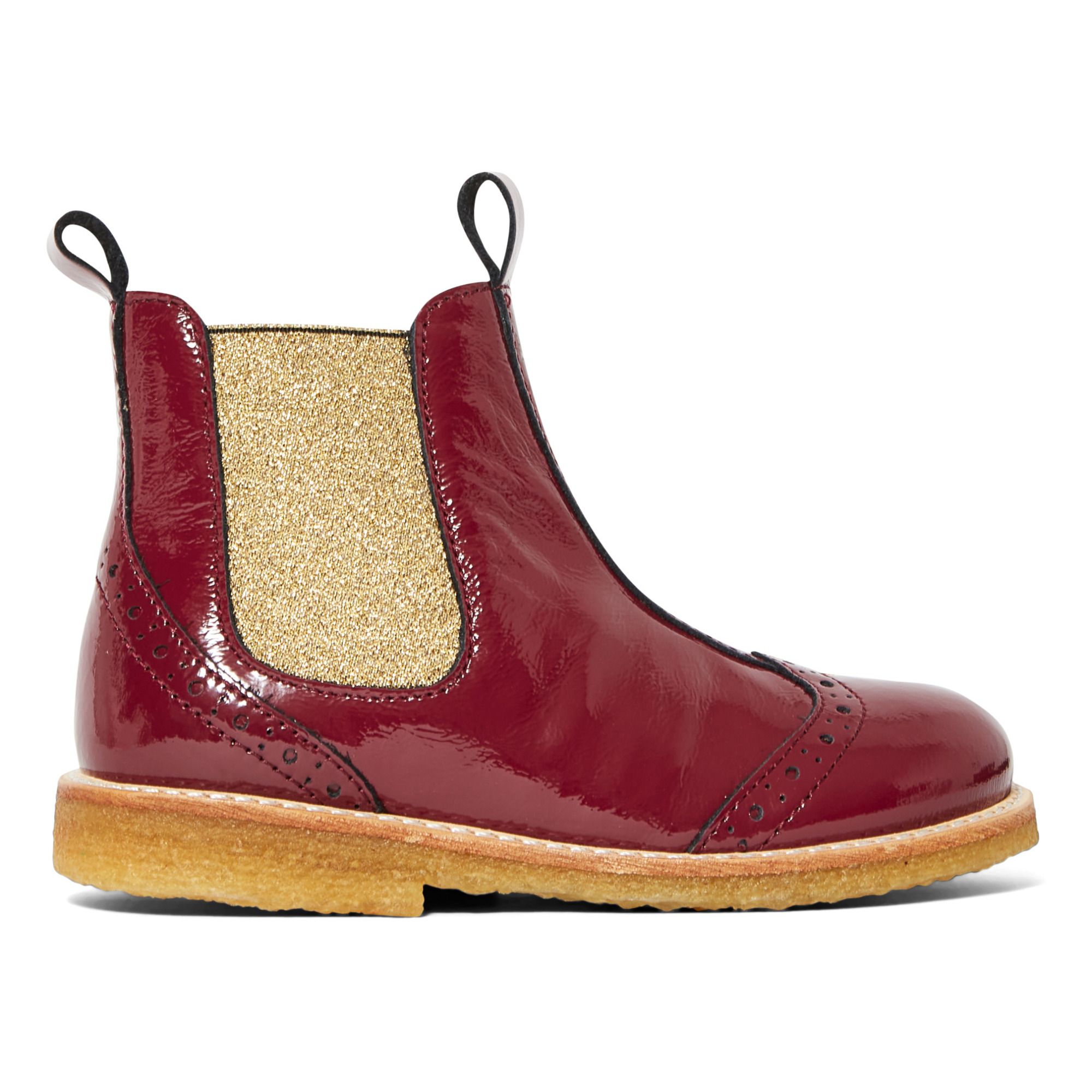 Angulus - Chelsea Boots Vernies - Fille - Bordeaux