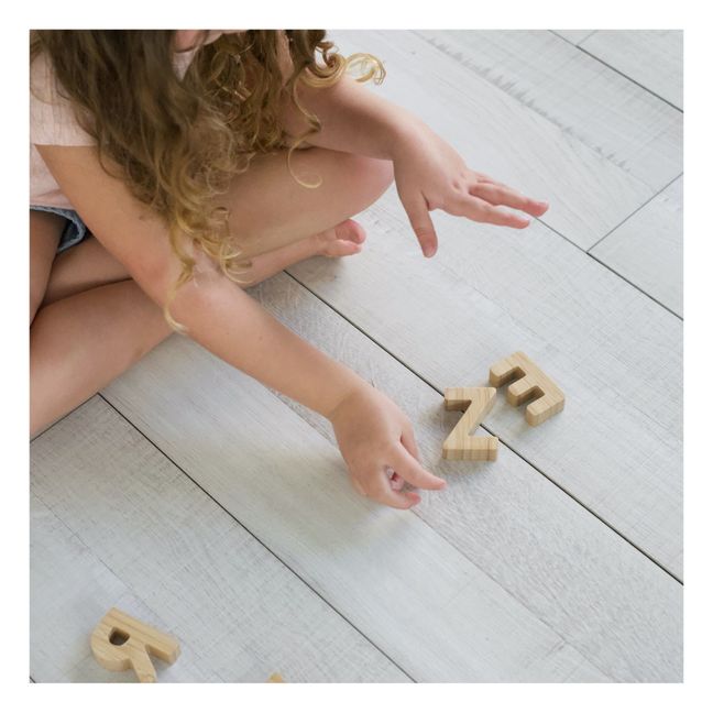 Alphabet en bois