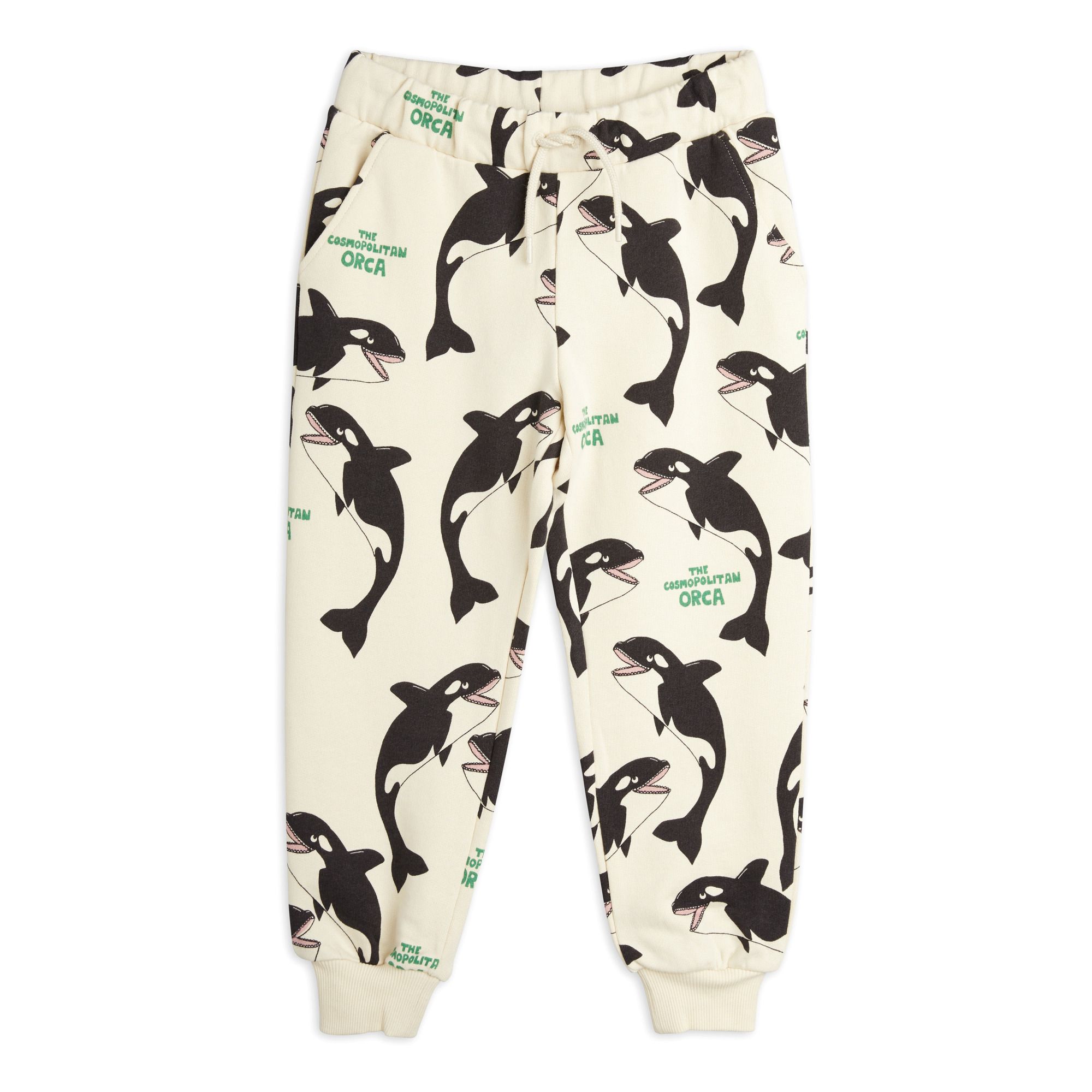 Organic Cotton Orca Joggers Off white- Product image n°0