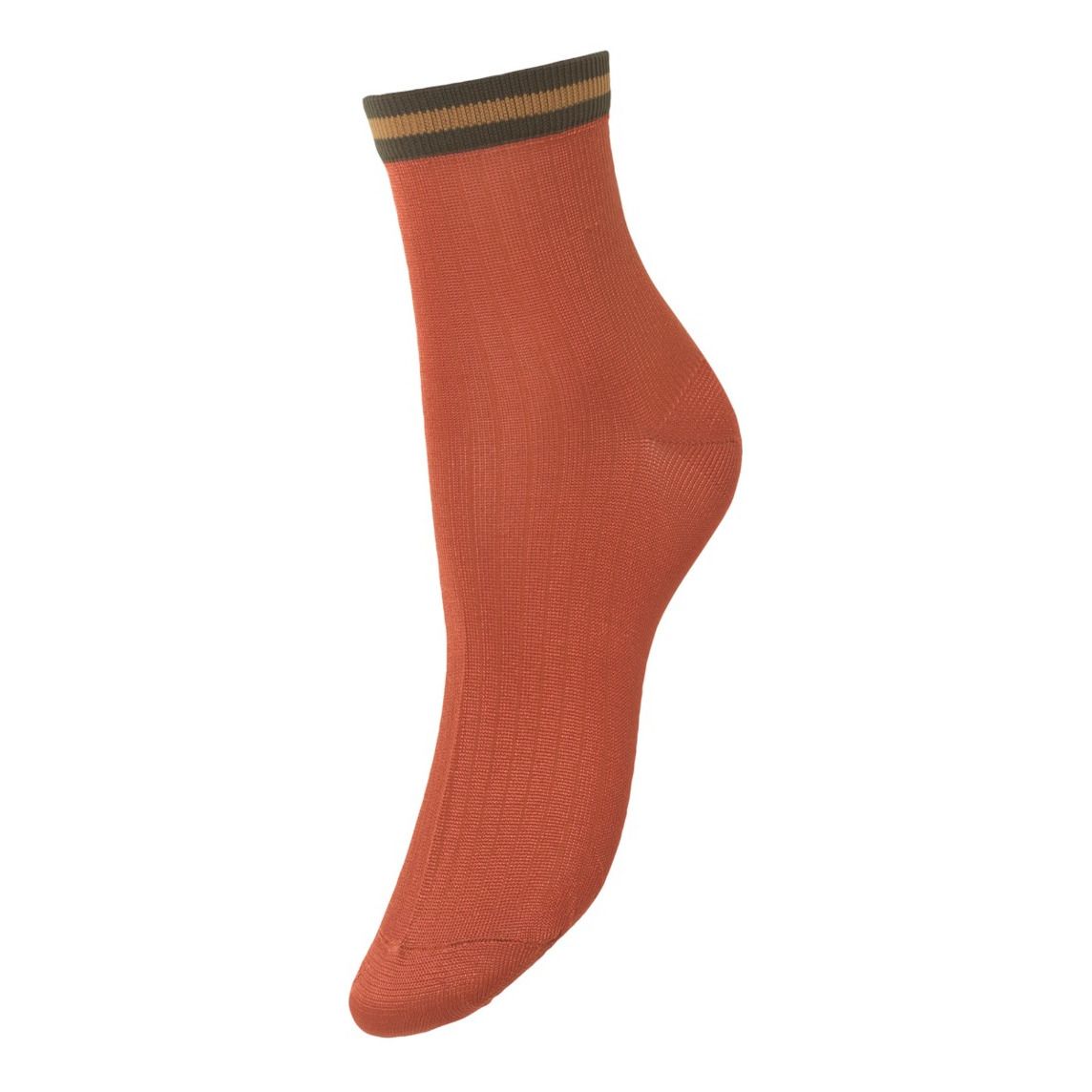 Becksondergaard - Chaussettes Sporty Reina - Femme - Sienne