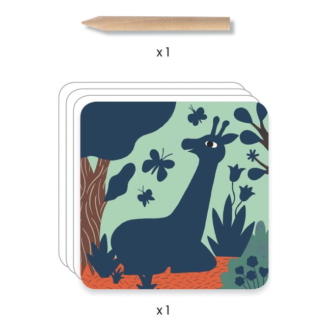 Cartes à gratter Grosses bêtes