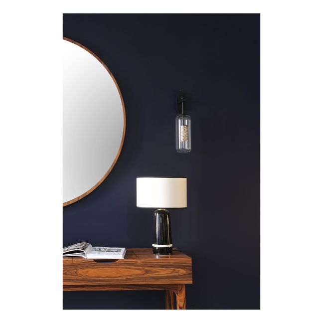 Lampe de table Sicilia H50 cm Radis noir