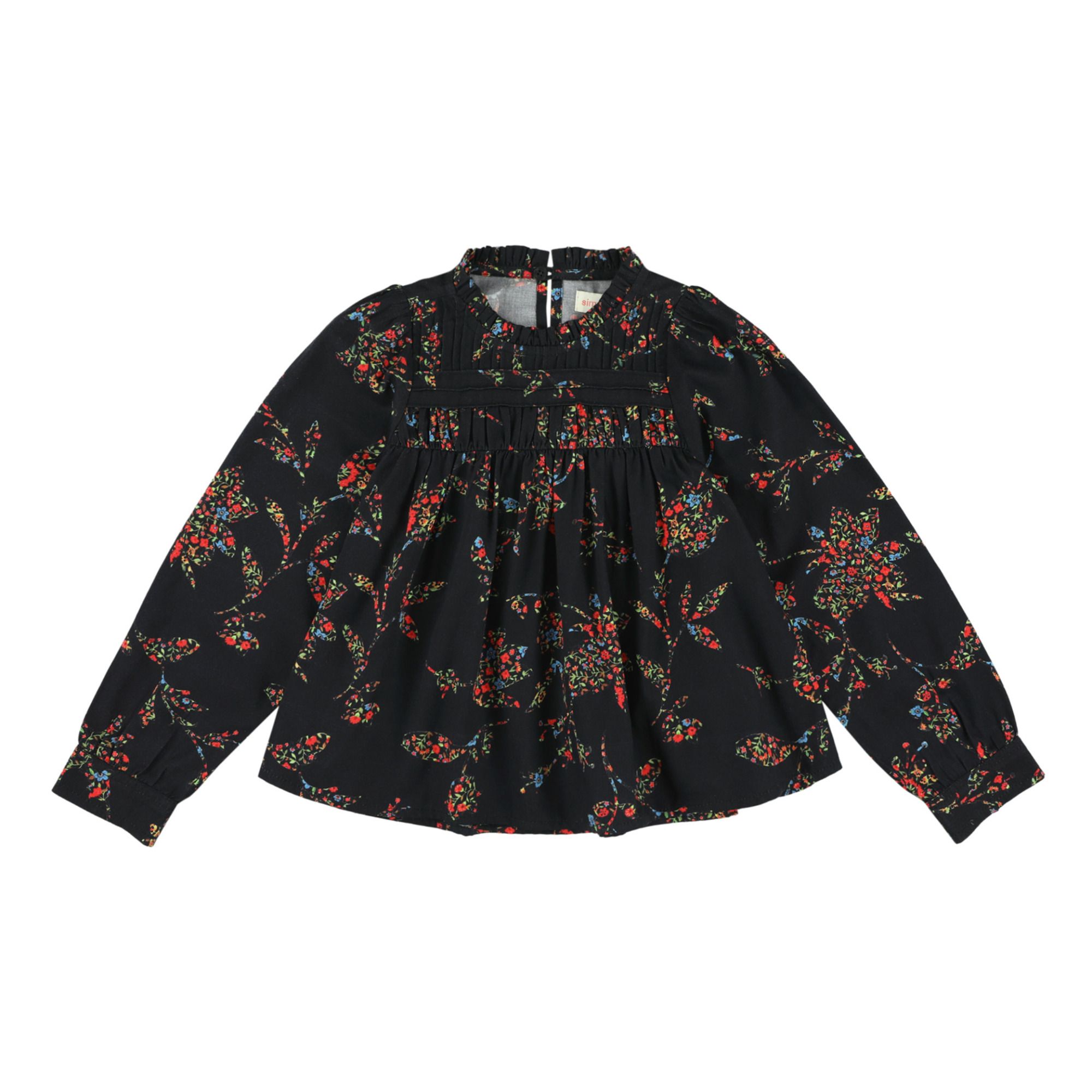 Simple Kids - Blouse Rosemary - Fille - Noir