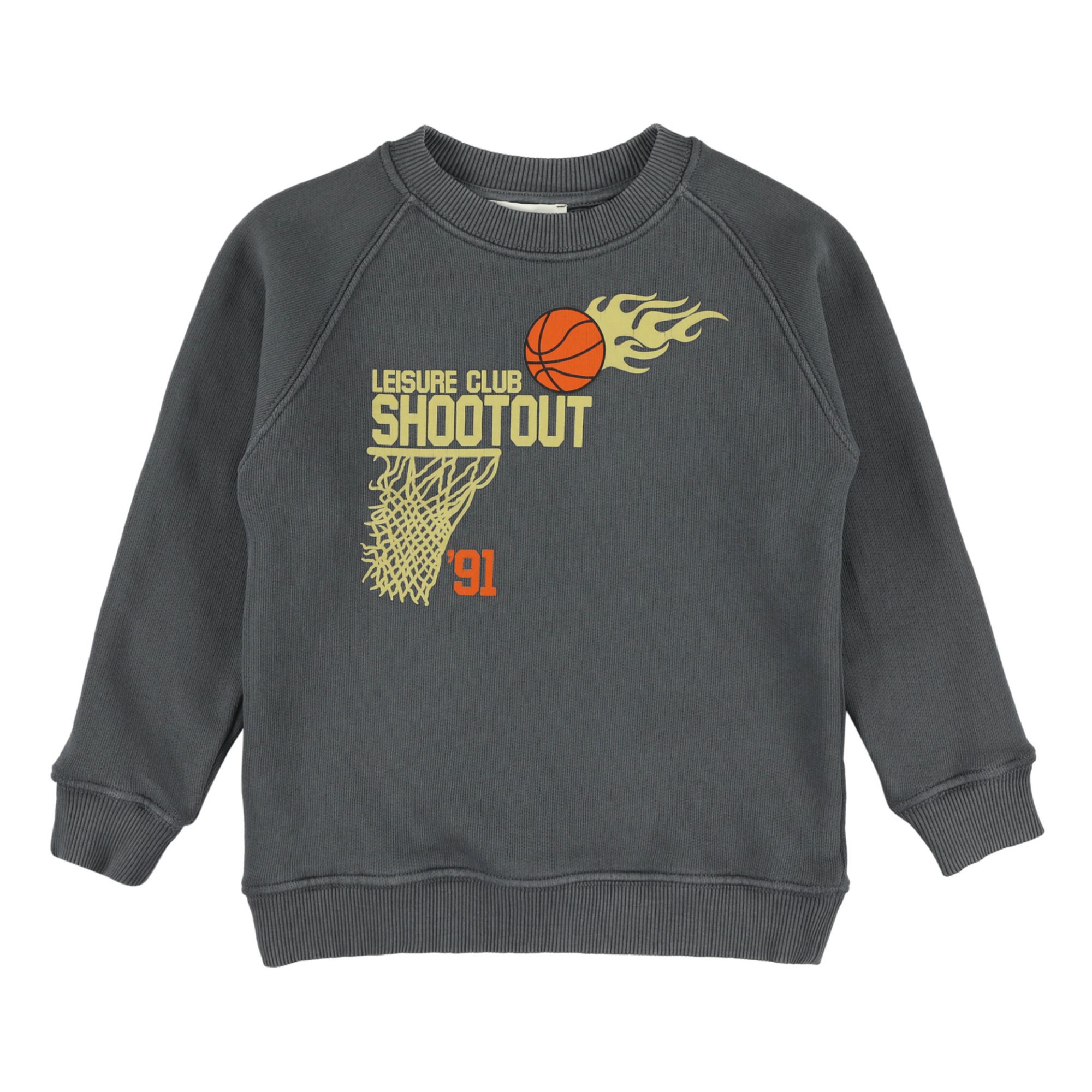 Simple Kids - Sweat Basket - Garçon - Charbon