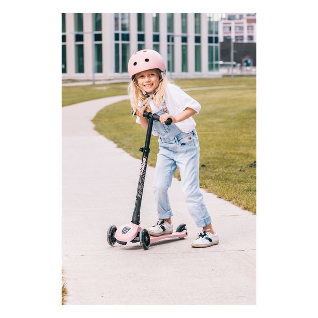 Highwaykick 3 LED Scooter | Pale pink