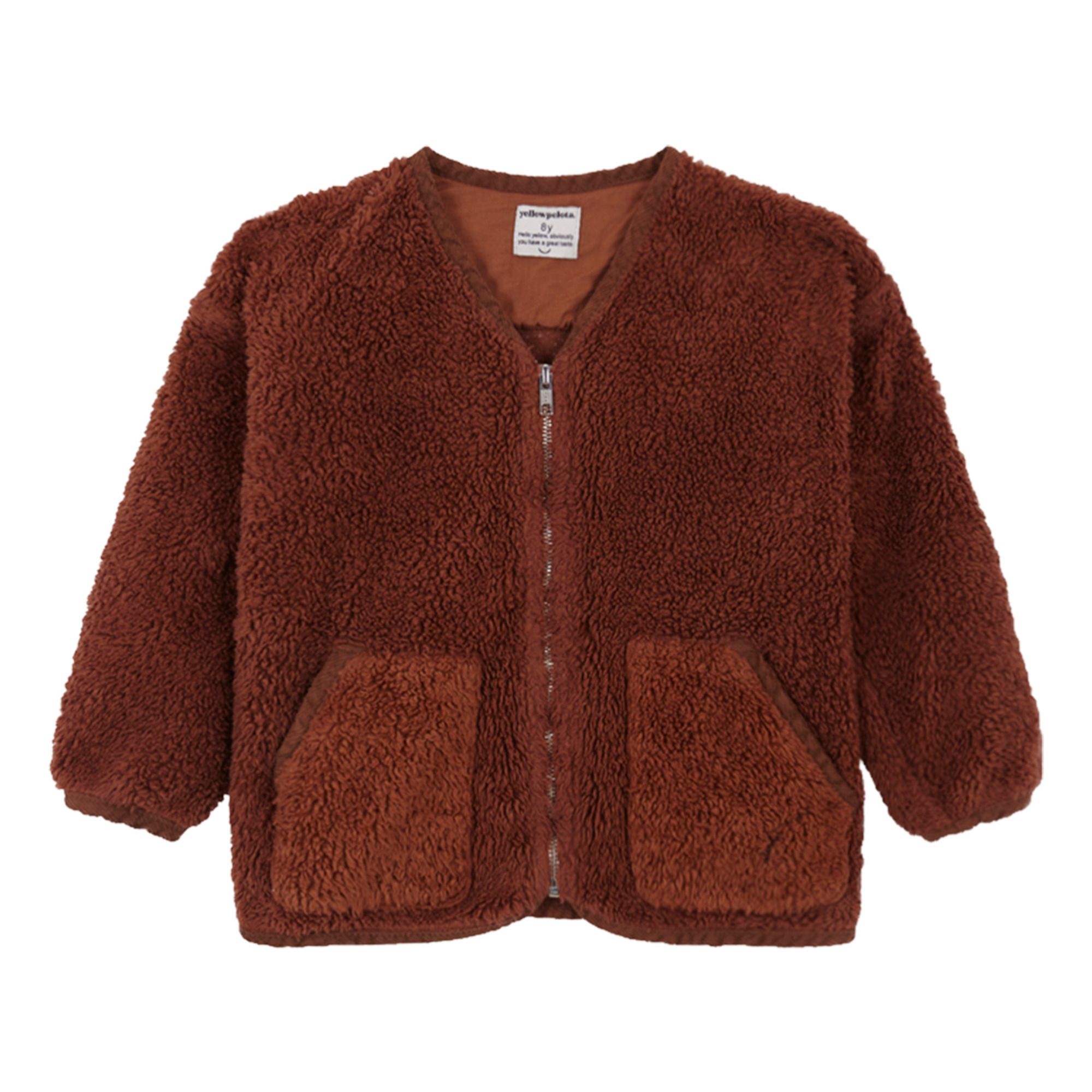 Yellowpelota - Veste Façon Fourrure Tirolesa - Fille - Caramel