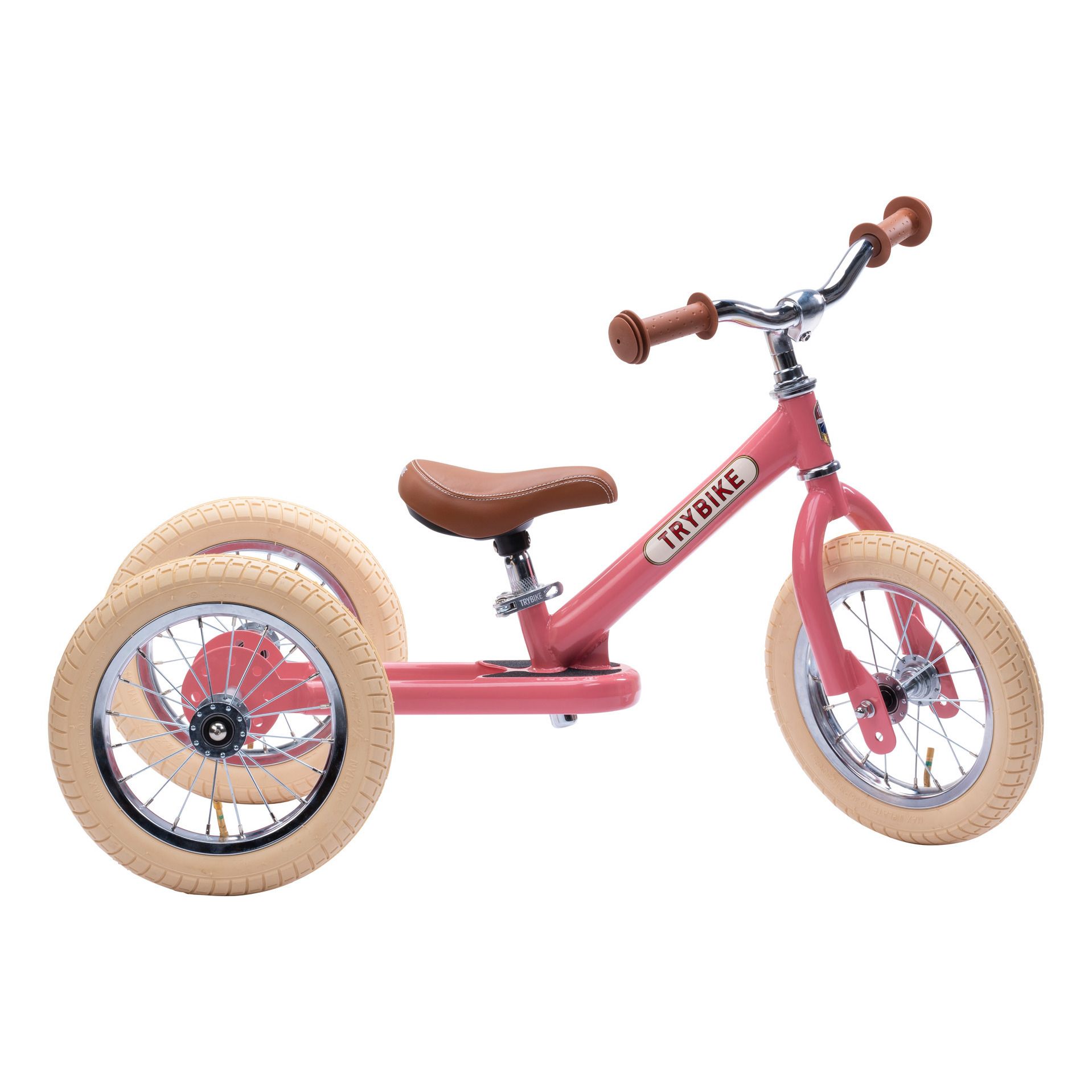 Trybike - Draisienne-Tricycle - Vieux Rose