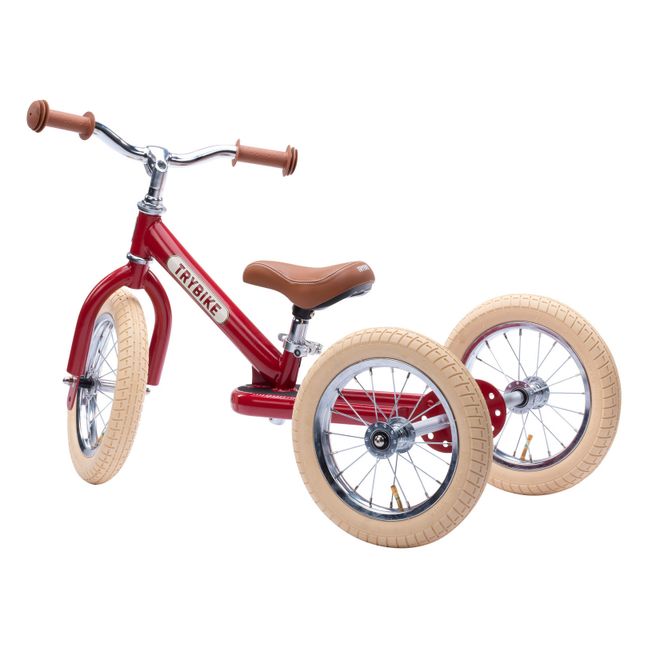 Tricycle Push Bike Red