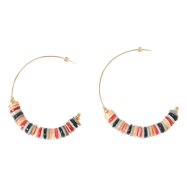Boucles d'Oreilles Isnaga | Multicolore
