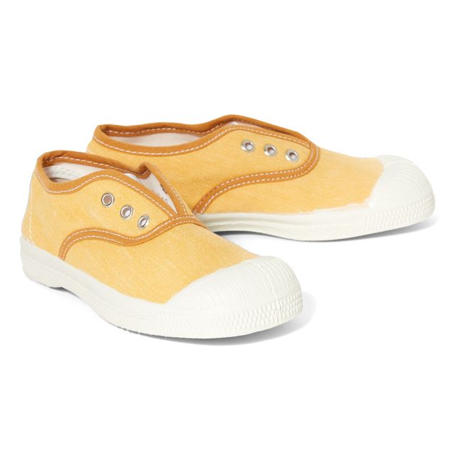 Elly Lin Vegan Tennis Shoes  Yellow