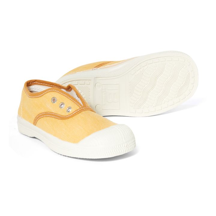 Elly Lin Vegan Tennis Shoes Yellow Bensimon Shoes Teen, Children