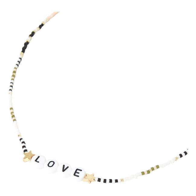 Halskette Love - Damenkollektion | Mattrosa
