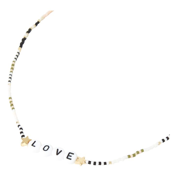 Halskette Love - Damenkollektion | Mattrosa- Produktbild Nr. 1