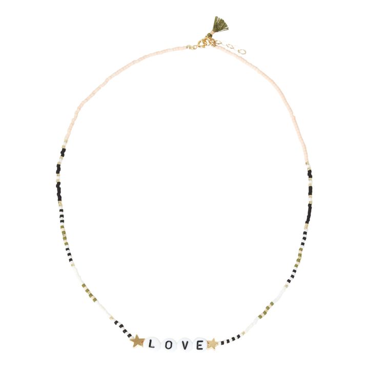 Halskette Love - Damenkollektion | Mattrosa- Produktbild Nr. 0