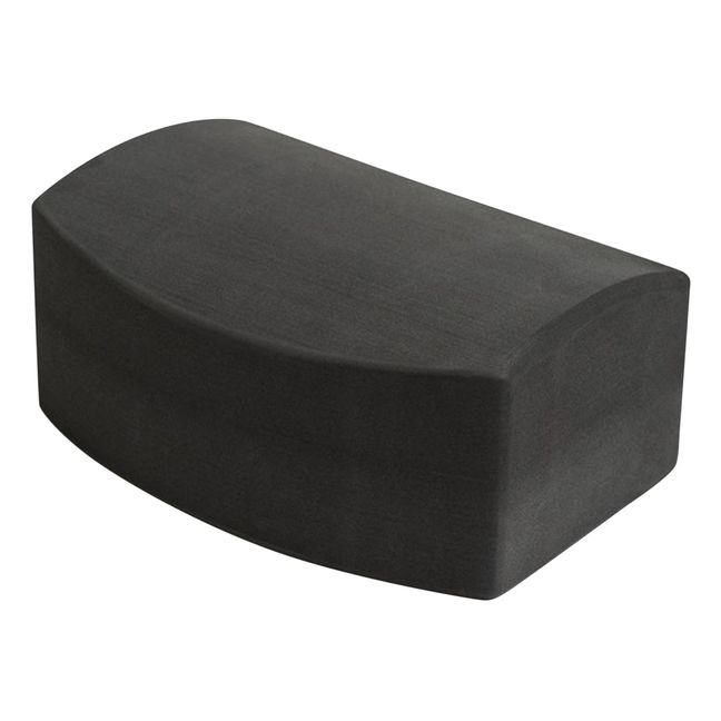 unBLOK Recycled Foam Yoga Block Charcoal grey
