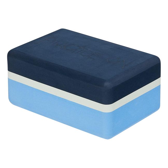 Recycled Foam Yoga Block Blue