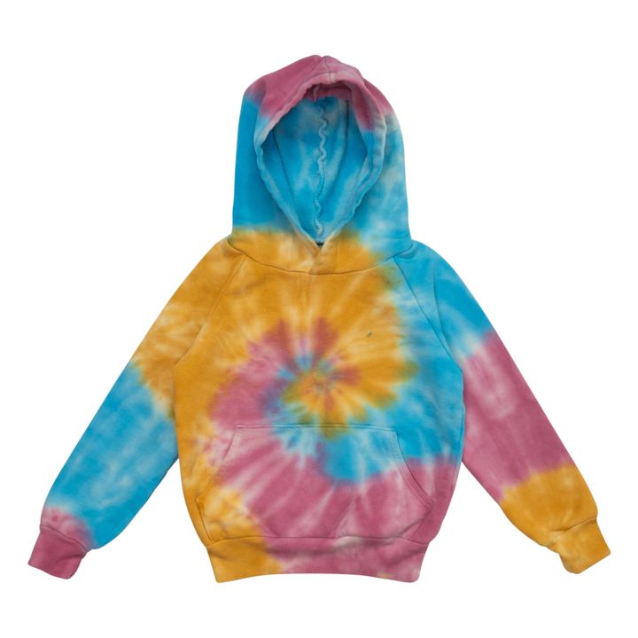 Kids Tie Dye Hoodie in Pastel - Worthy Threads