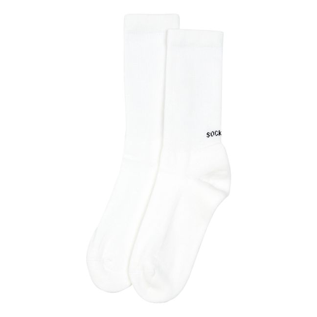 Socken aus Bio-Baumwoll-Mix | Weiß