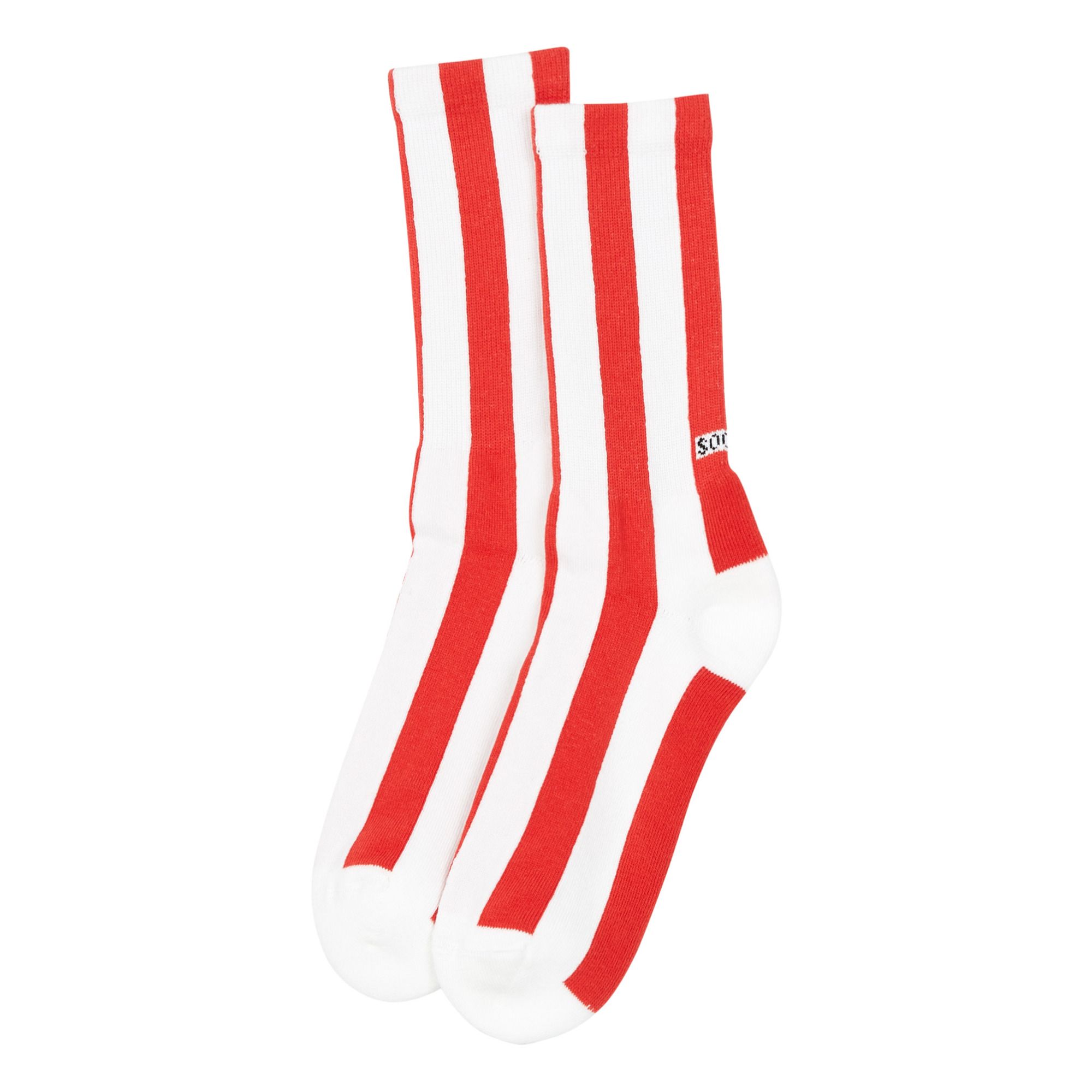 SOCKSSS - Chaussettes Coton Bio Mélangé Polka - Fille - Rouge