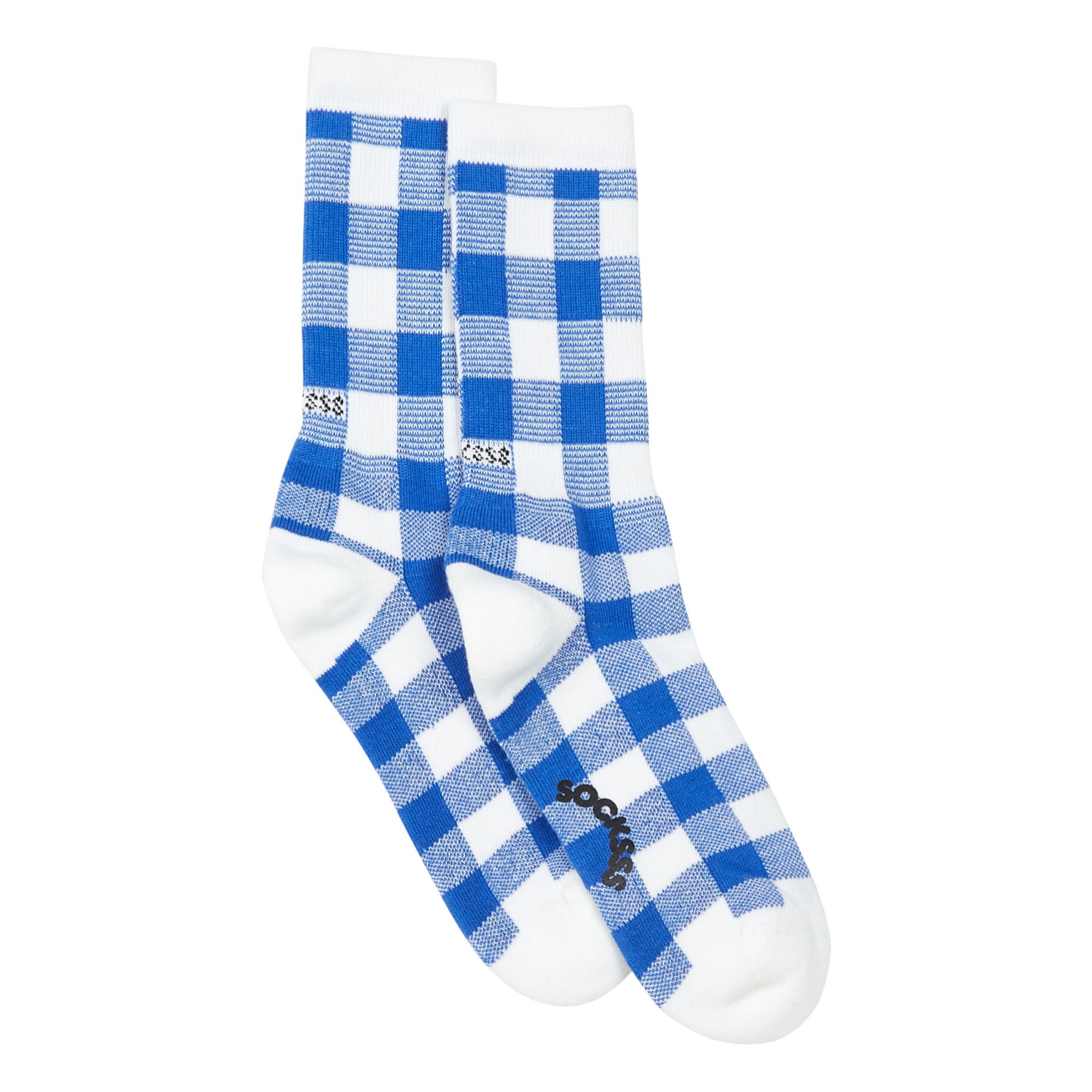 SOCKSSS - Chaussettes Coton Bio Mélangé Augusta - Fille - Bleu roi