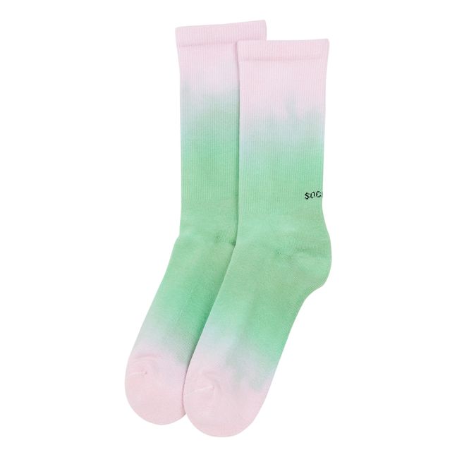 Socken aus Bio-Baumwoll-Mix Big Sur Grün