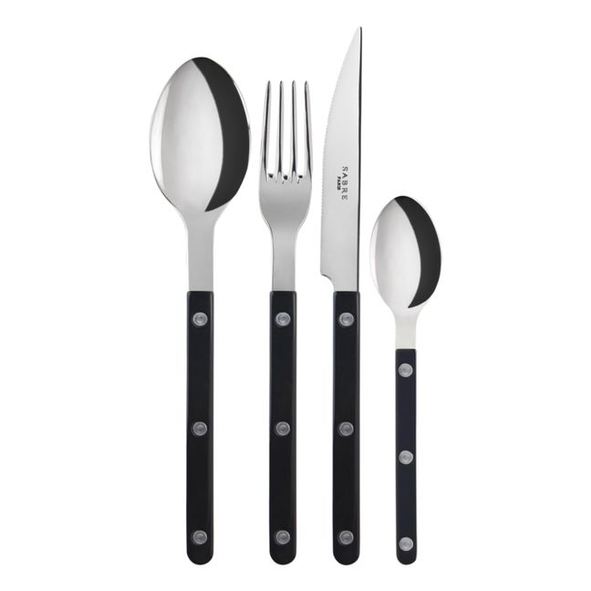 Cutlery Set - 4 Pieces Black