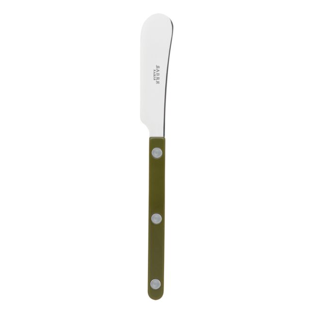 Cuchillo para untar bistró Verde Kaki
