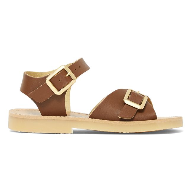 Sandales Vegan Sonny | Marron