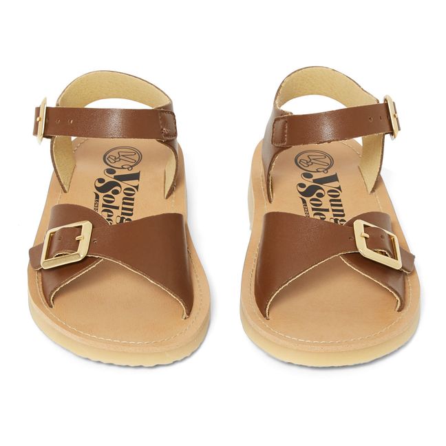 Sandalen Vegan Sonny | Braun