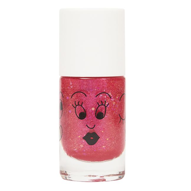 Smalto Sissi con brillantini - 8 ml | Rosa