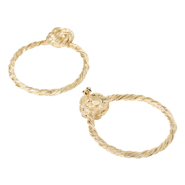 Boucles d'Oreilles Florence | Doré