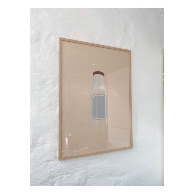 Affiche Lait en papier FSC
