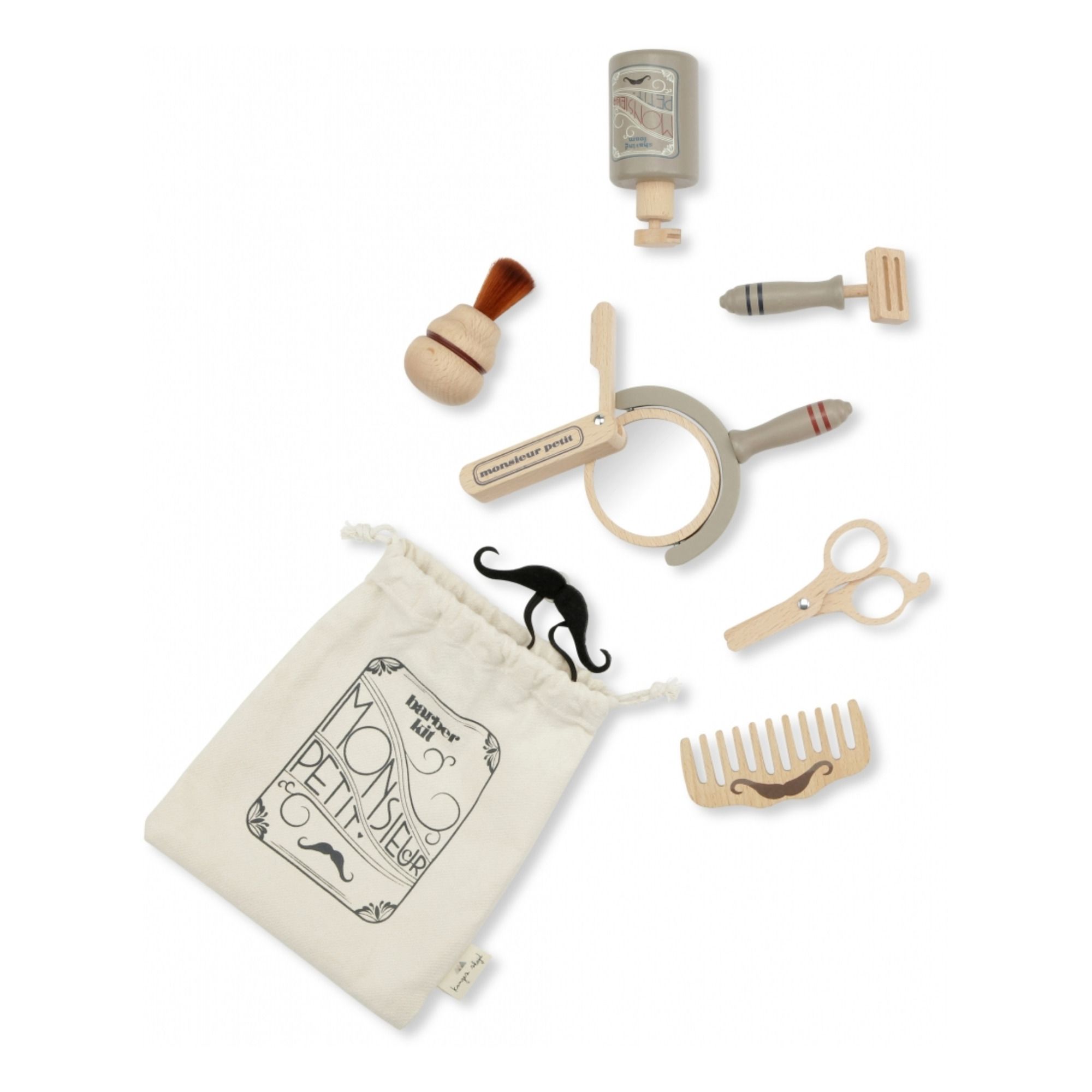 Kit de barbero de madera de haya Konges Slojd Juguetes y Hobby Infantil