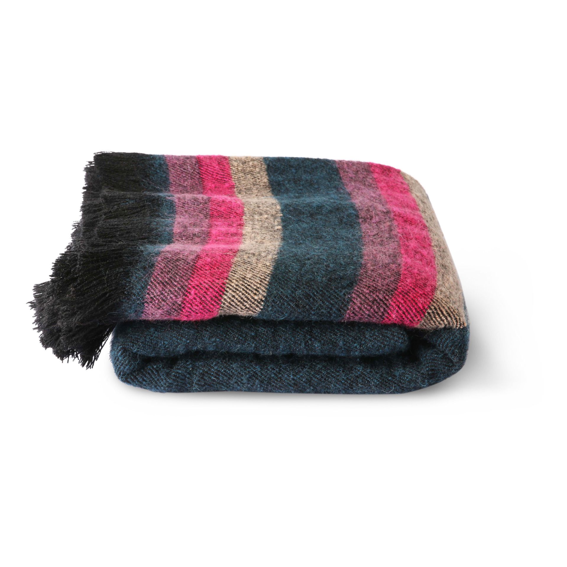 HKliving - Plaid à rayure - Doris - Multicolore